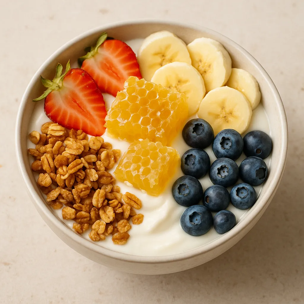 Upgrade jouw yoghurtbar met pure honingraat voor een luxe ontbijtervaring