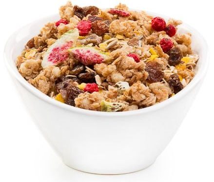Muesli fitness spelt vruchten