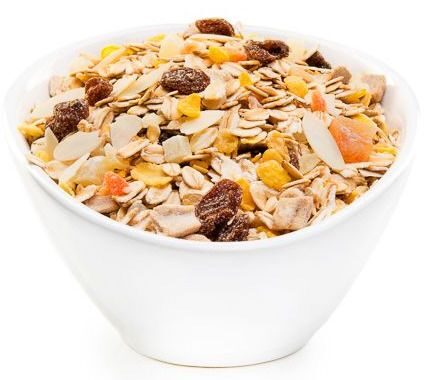 Muesli vier vruchten