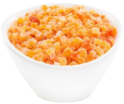 Papayablokjes 5x5 mm