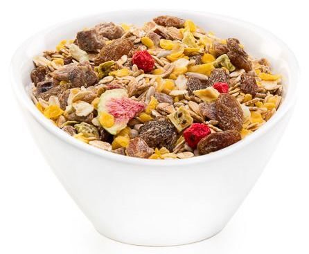 Muesli tropische vruchten